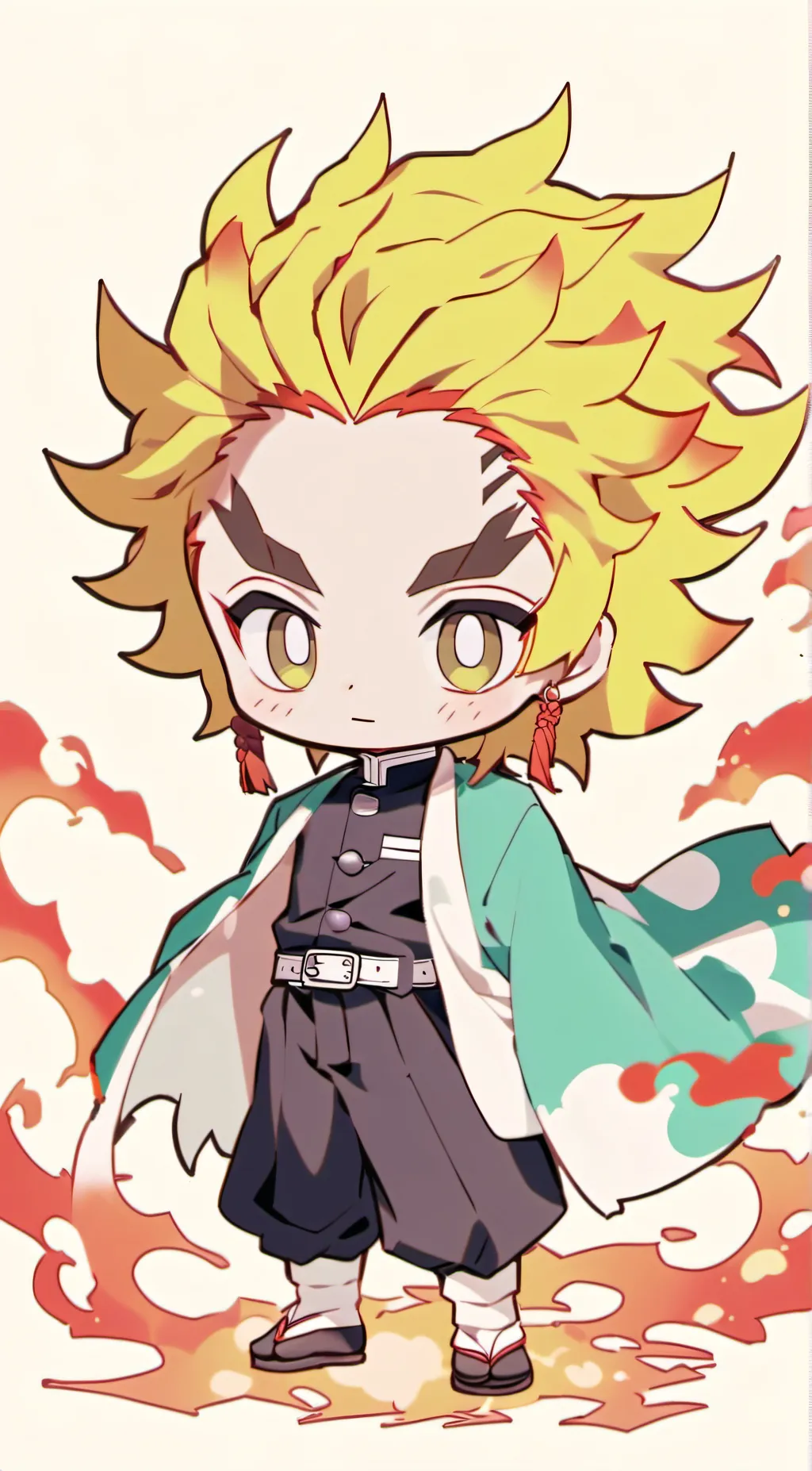ai character: Rengoku background