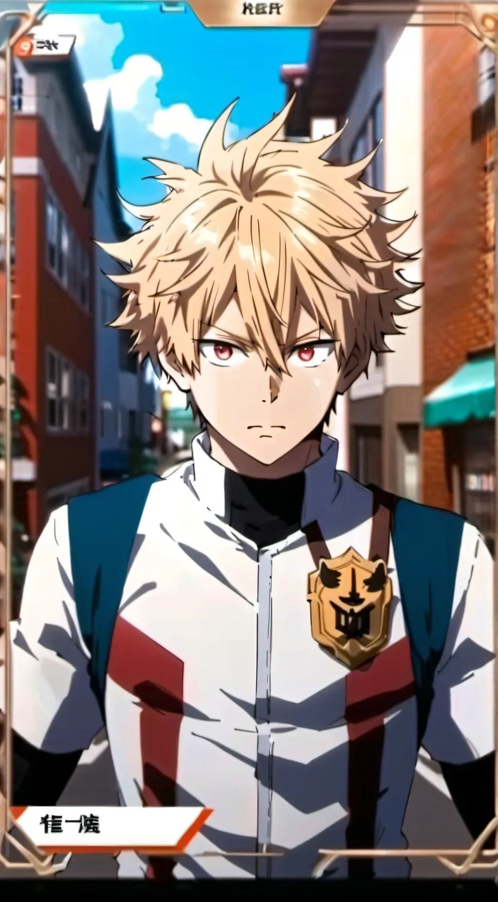 ai character: MHA Strip club background