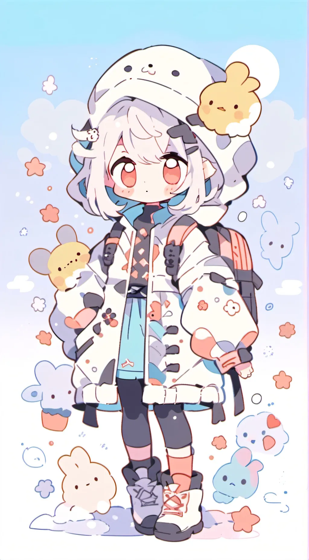 ai character: annie  background