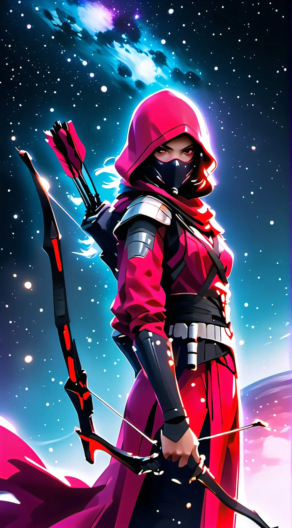ai character: Cherry background