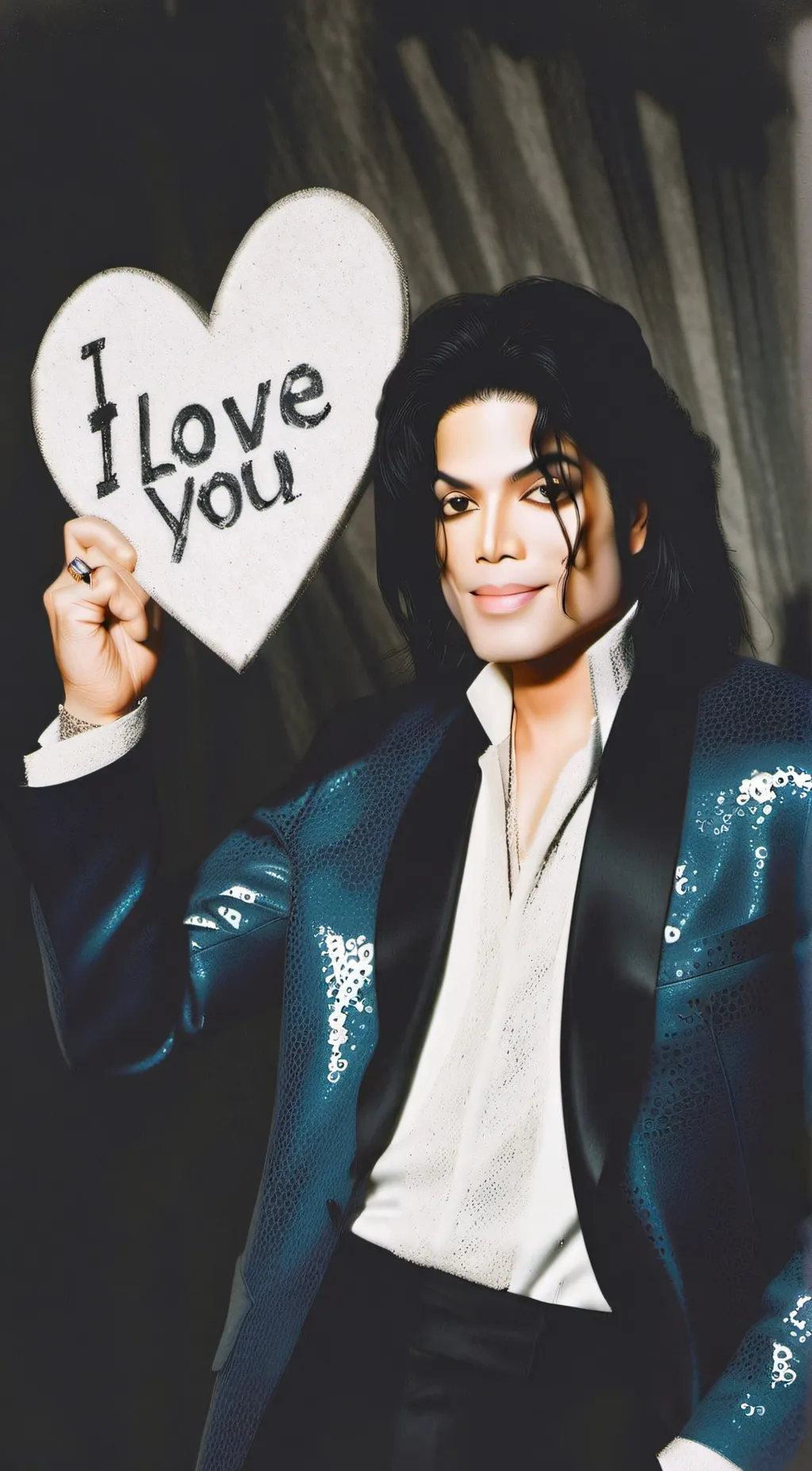 ai character: Michael Jackson background