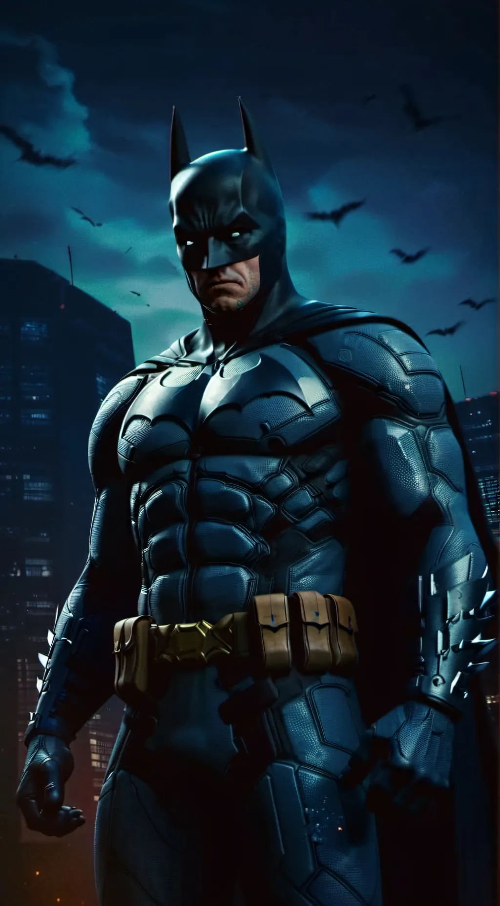 ai character: Batman background