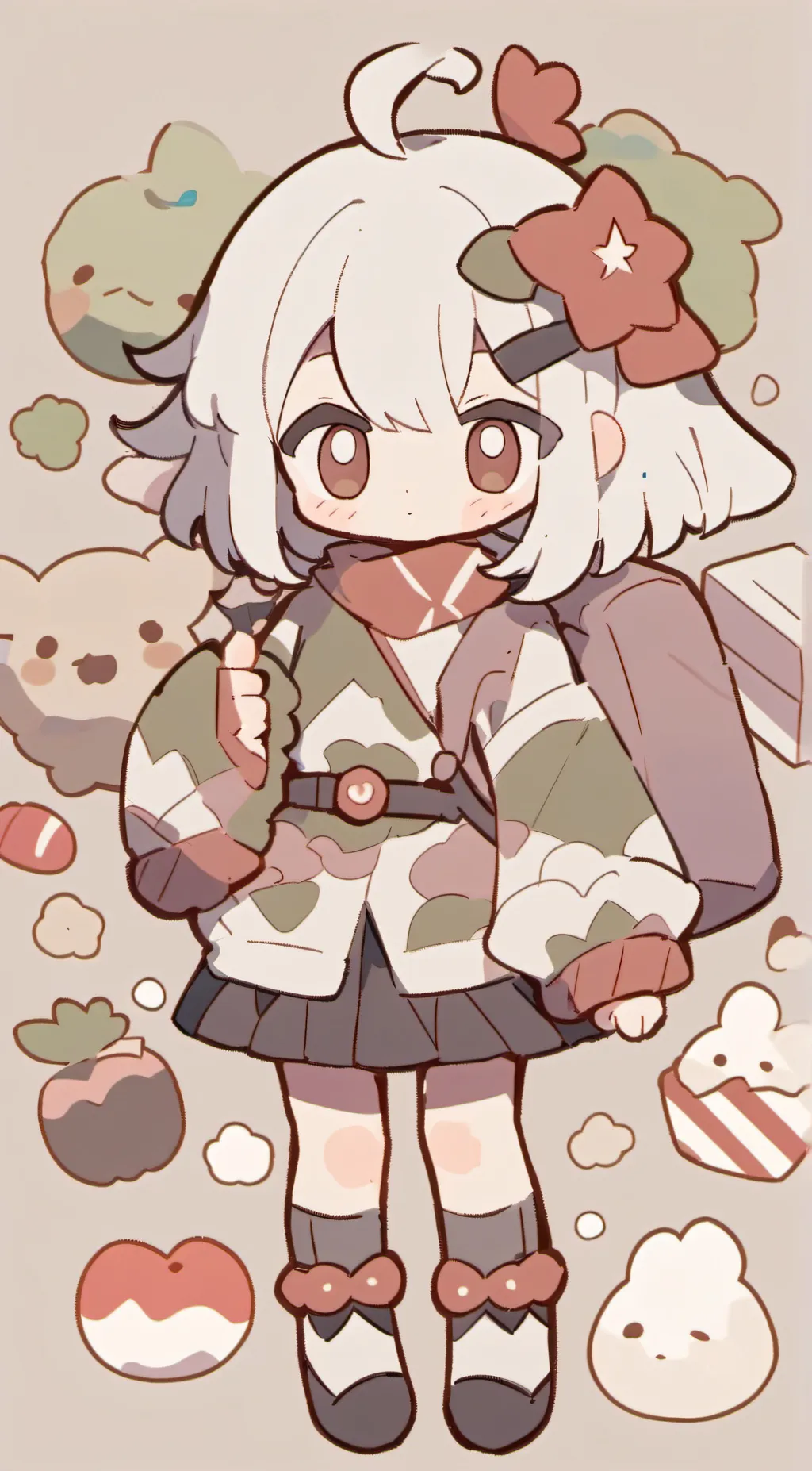 ai character: KAMABOKO SQUAD background