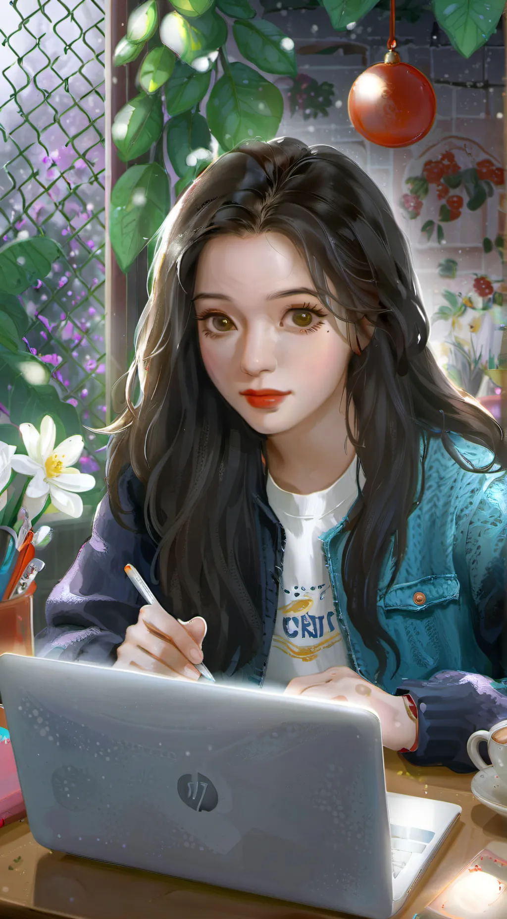 ai character: Carly background