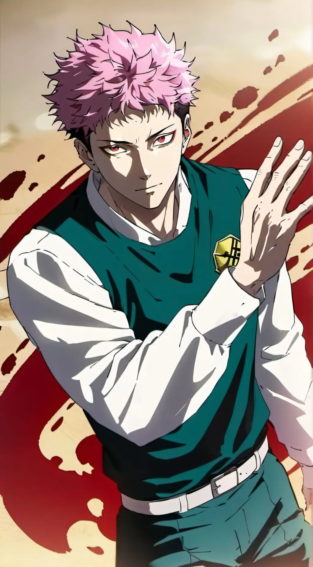 ai character: sukuna background