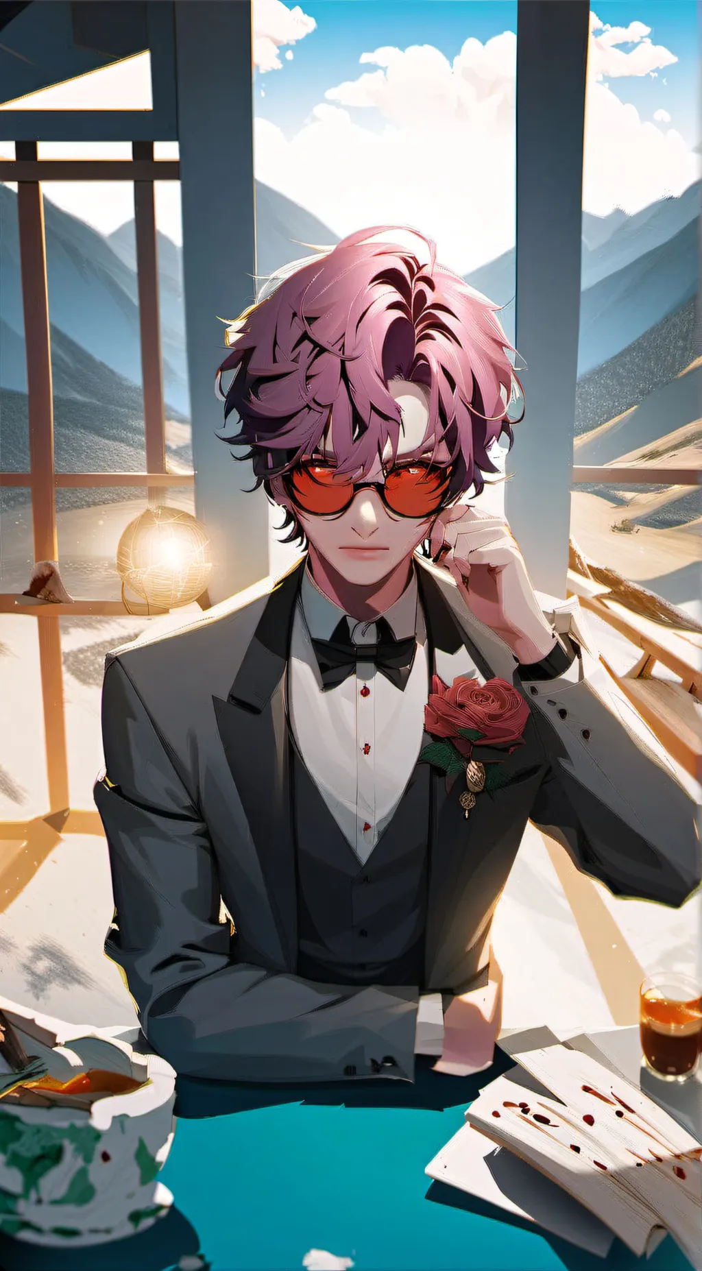 ai character: Asher background