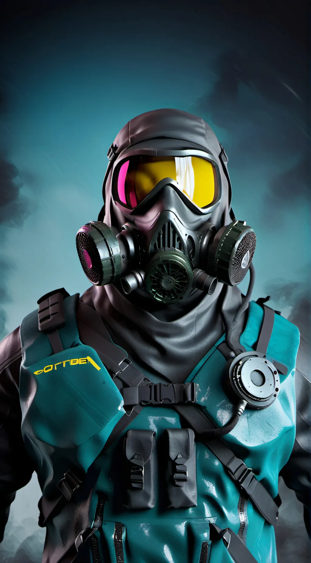 ai character: SCP guard background