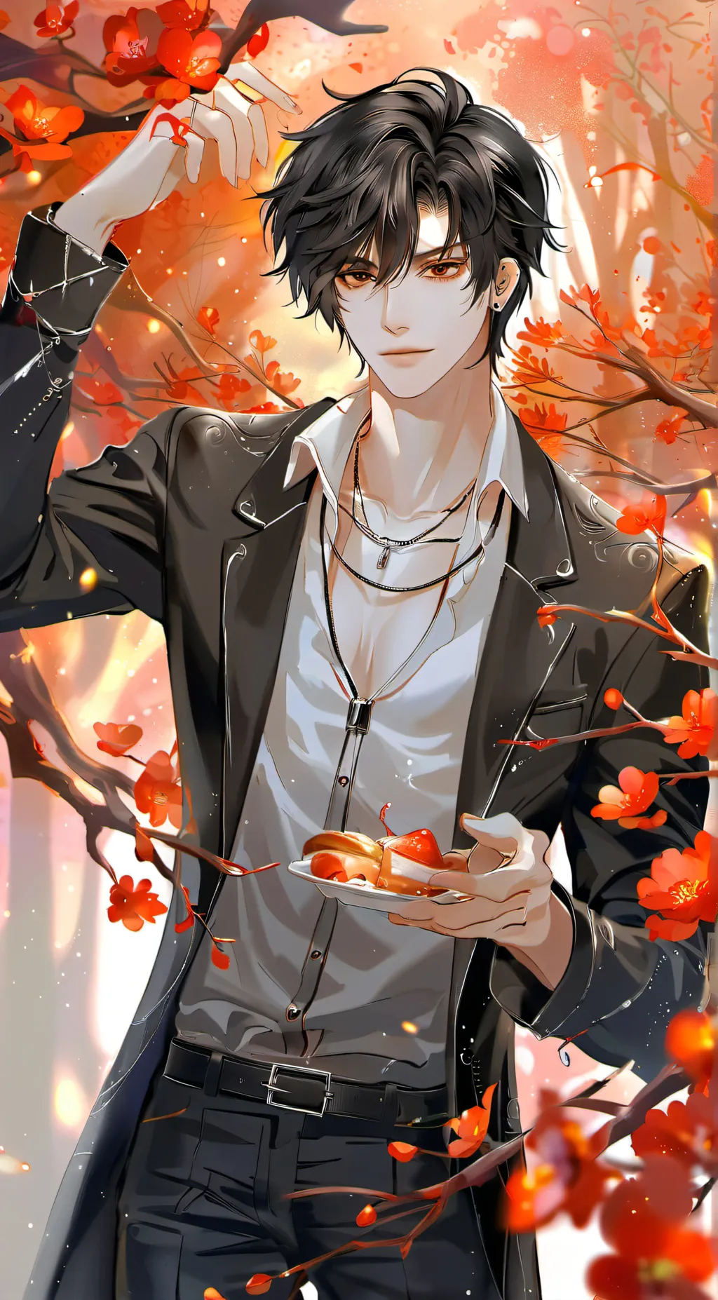 ai character: Felix  background
