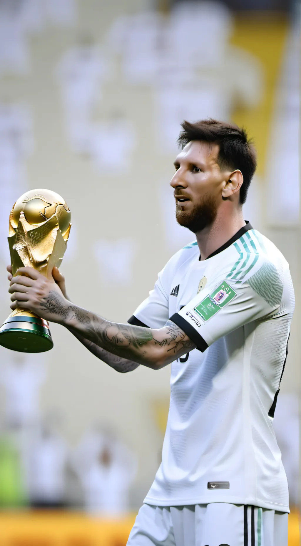 ai character: lionel messi background