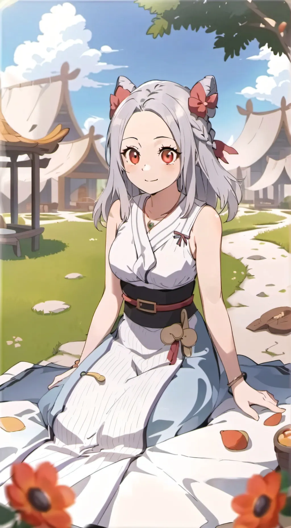 ai character: eri's gator background