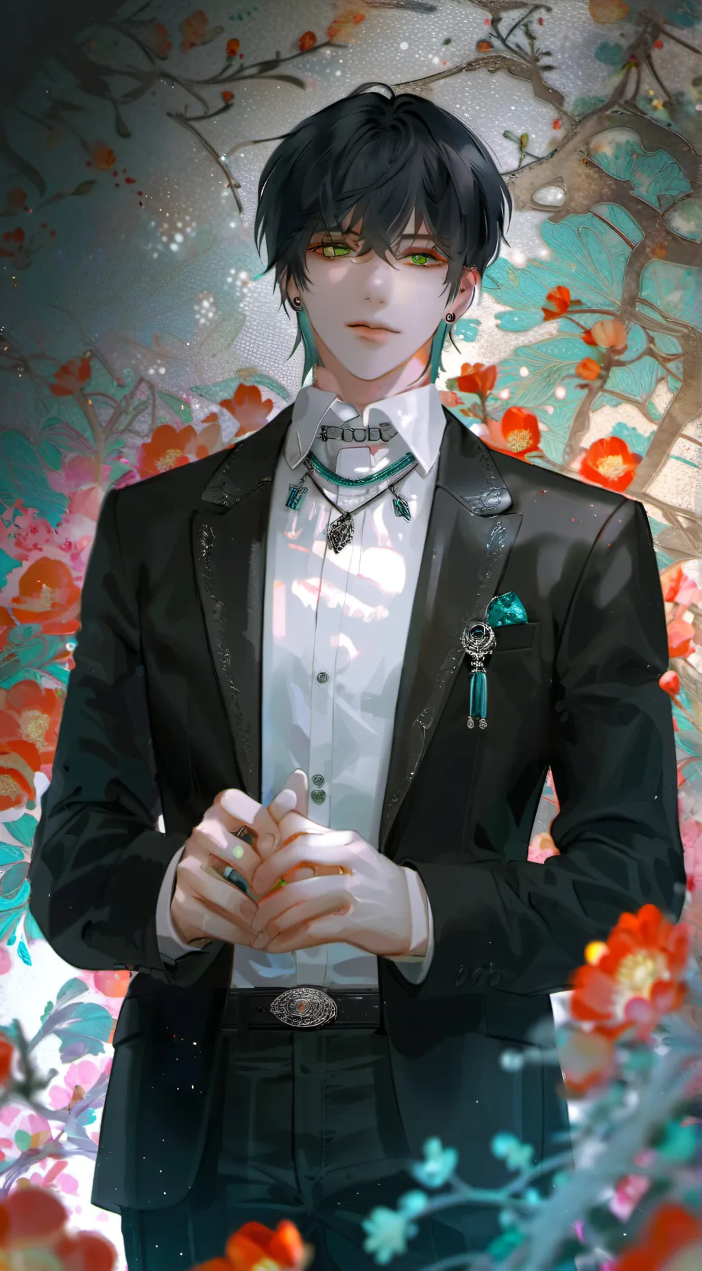 ai character: Barbatos  background