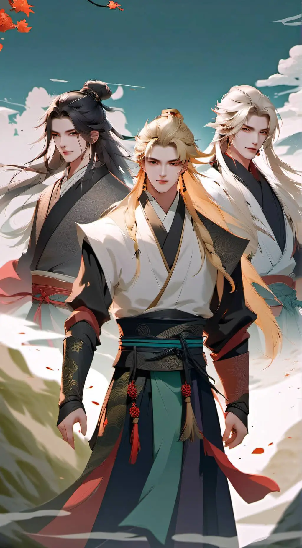 ai character: Gods (Chinese)⛩️ background