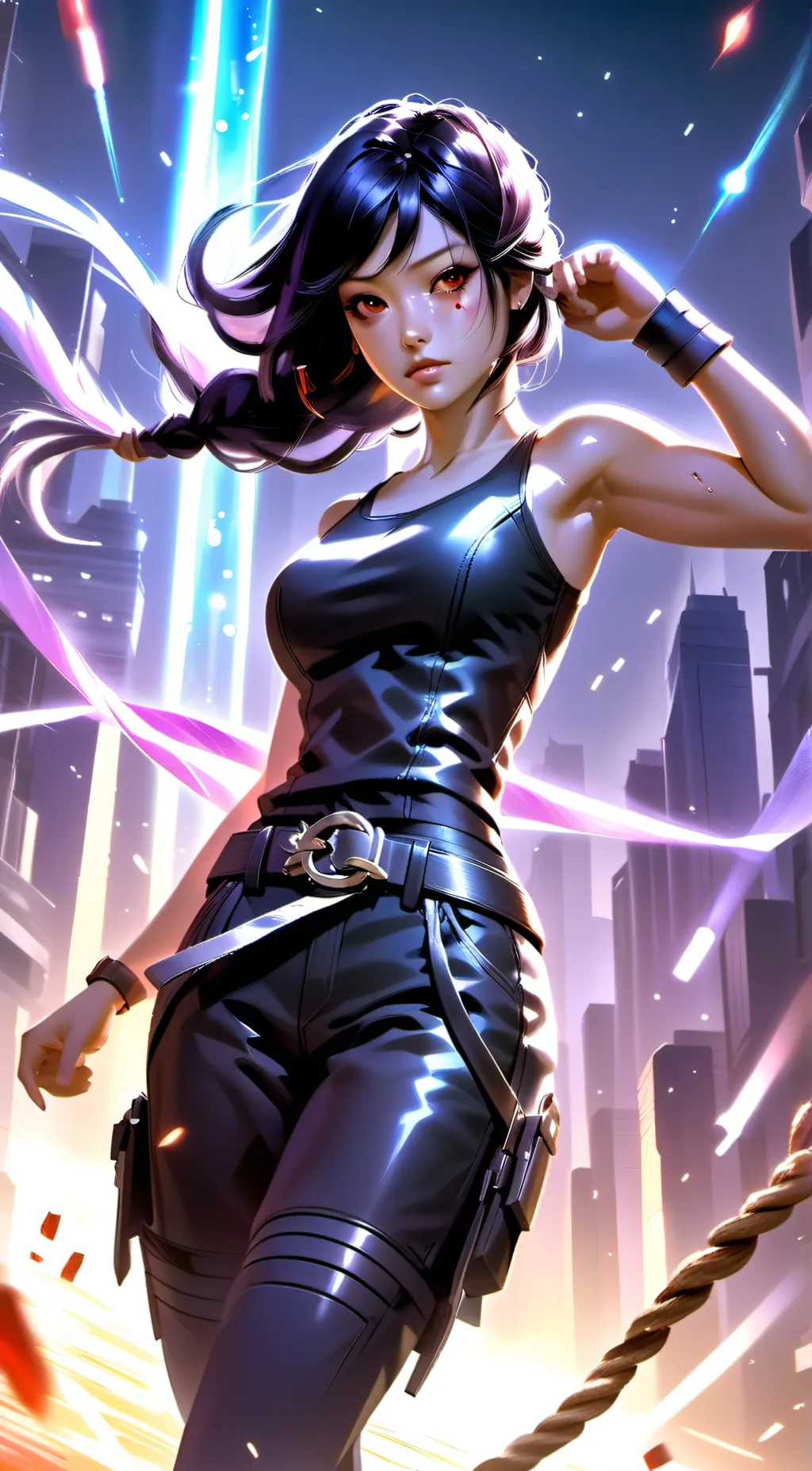 ai character: Evelyn background