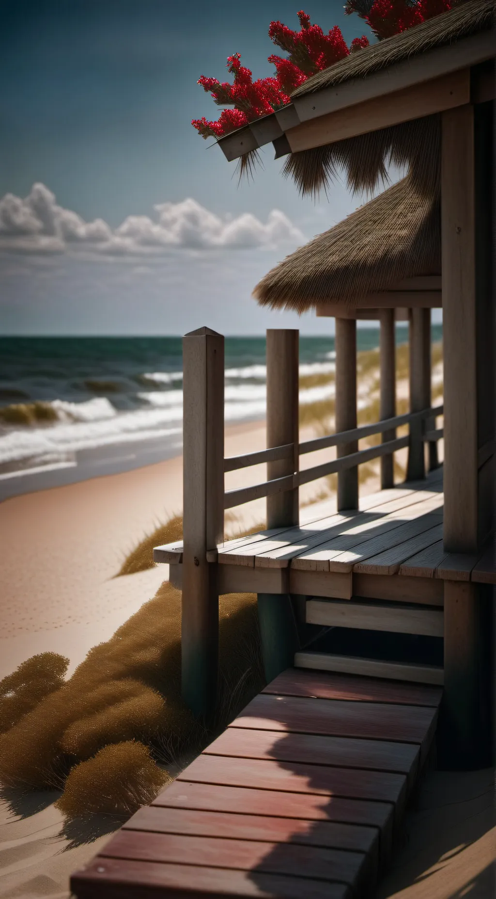 ai character: Outer banks background