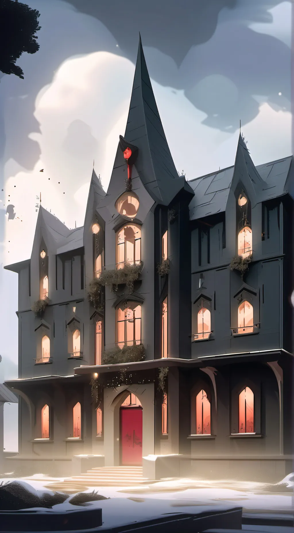 ai character: Hazbin hotel  background