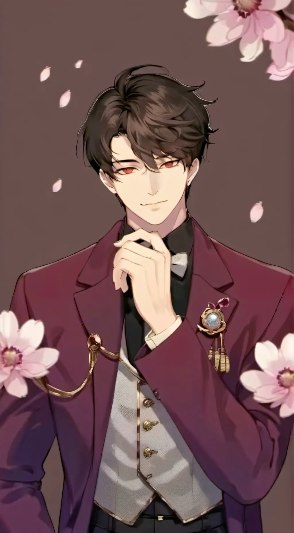 ai character: Mono background