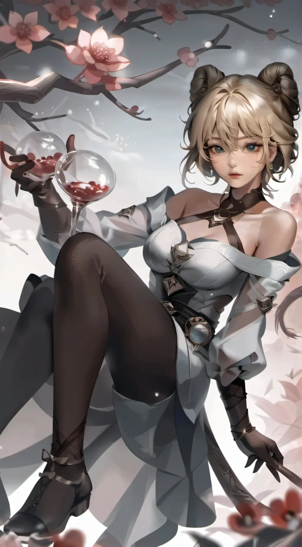 ai character: amber Wolfe  background