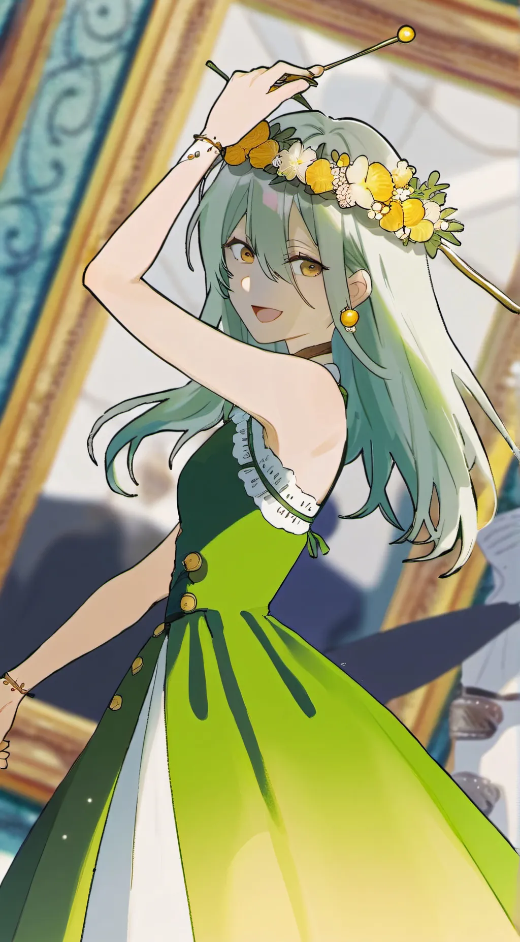 ai character: Chrona background