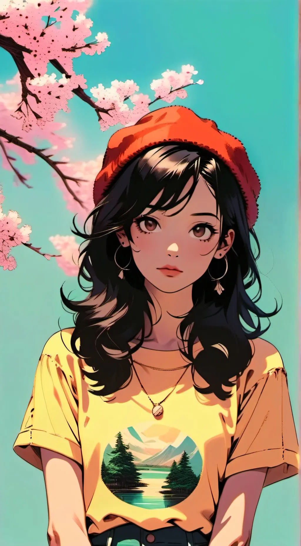 ai character: AVA😐 background