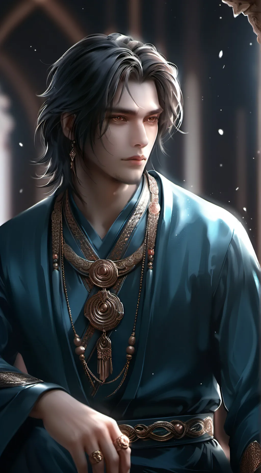 ai character: blade background