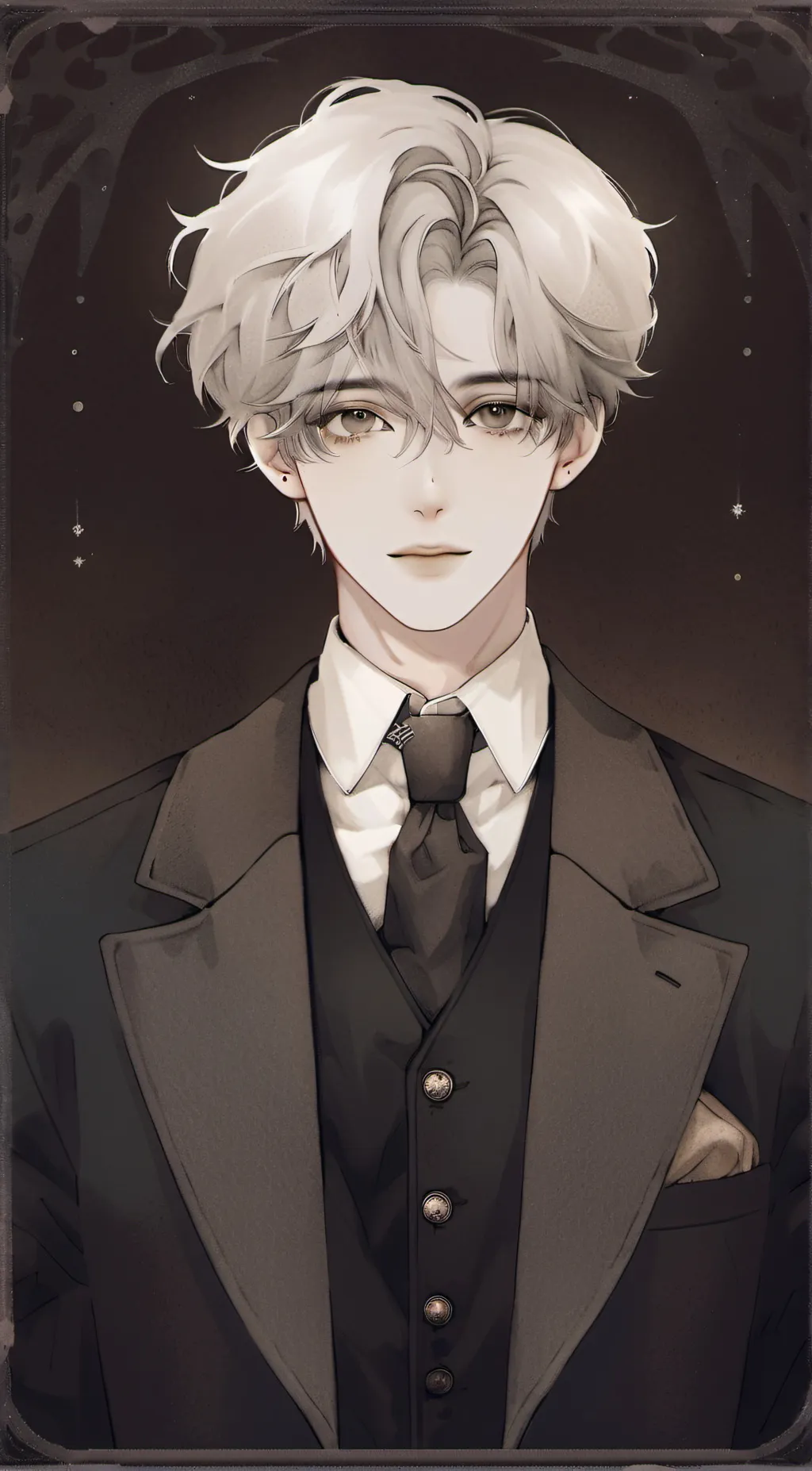 ai character: <--Aaron-<< background