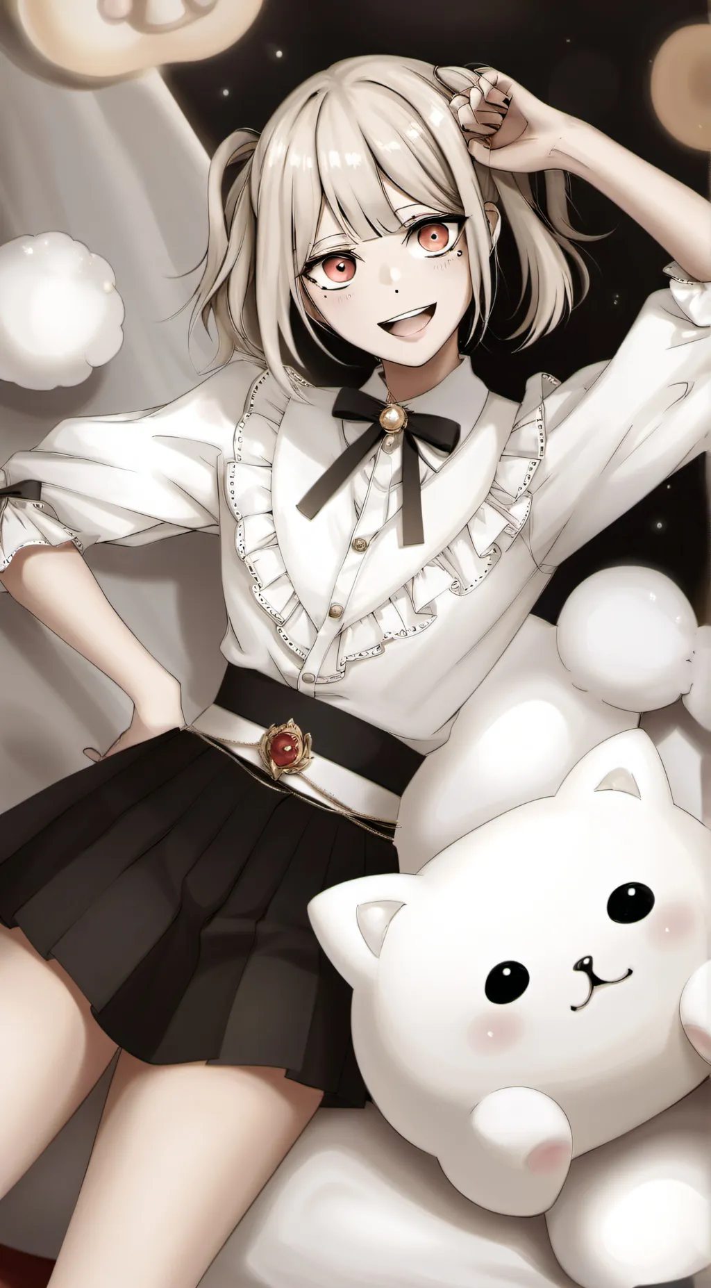 ai character: Toga background
