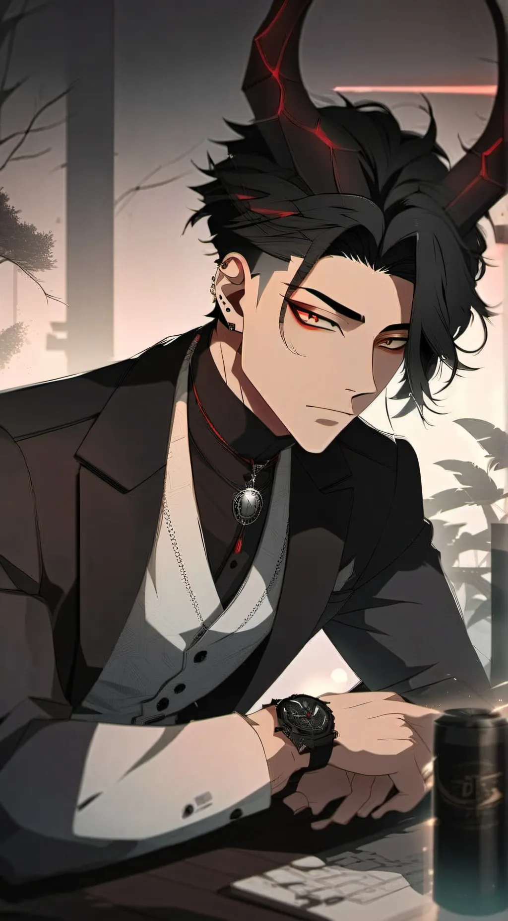 ai character: Adrian background