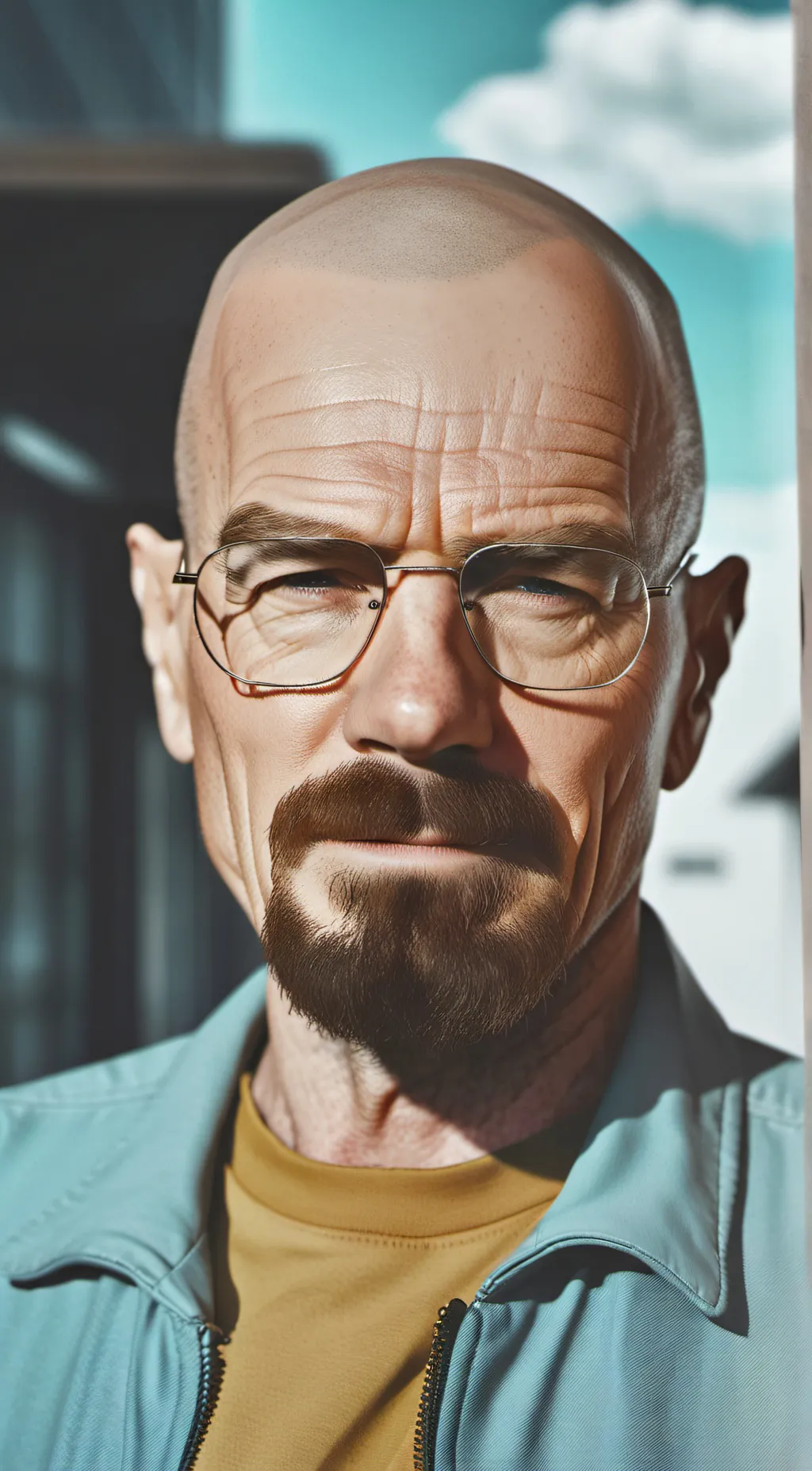 ai character: Walter white  background