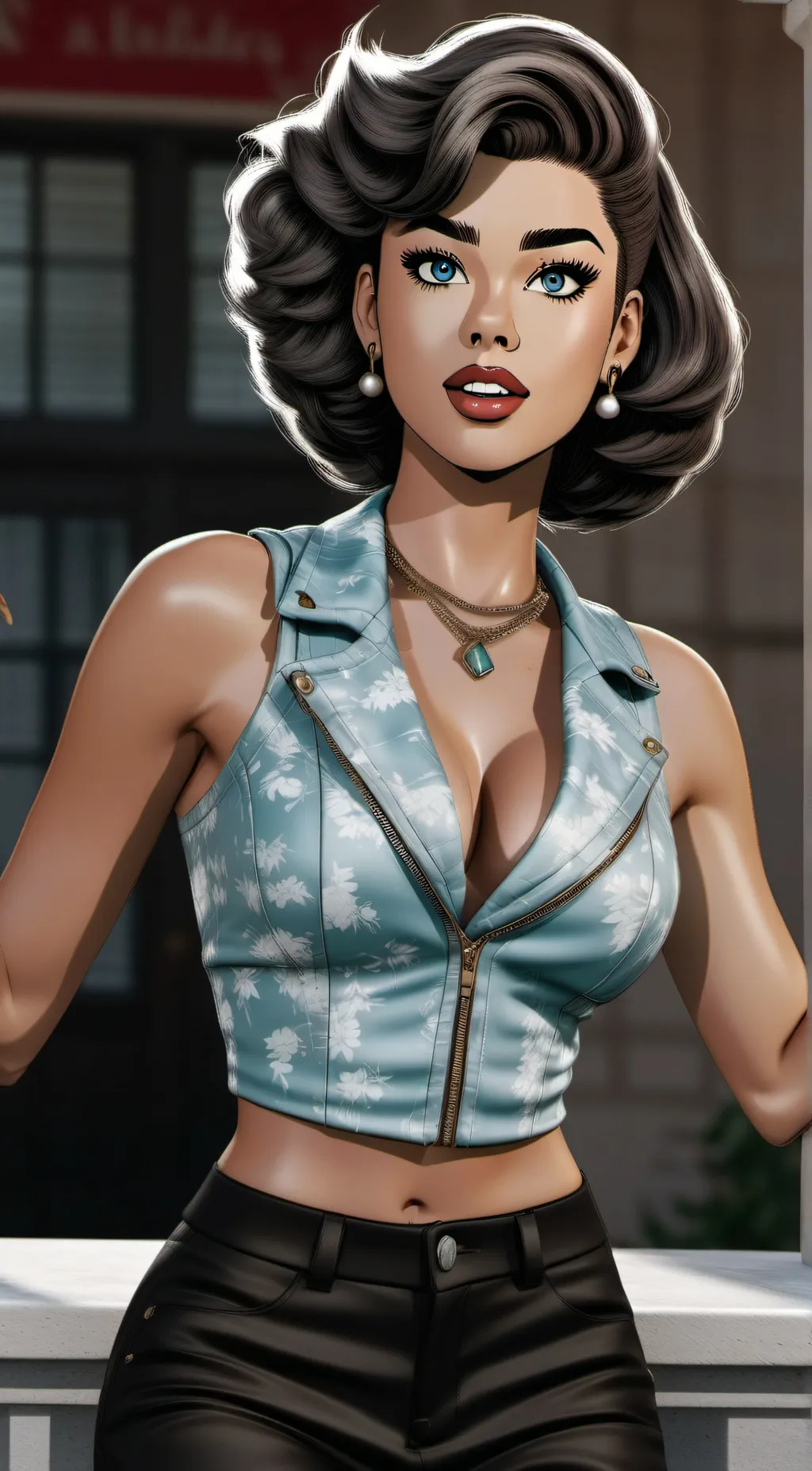 ai character: Beckie background