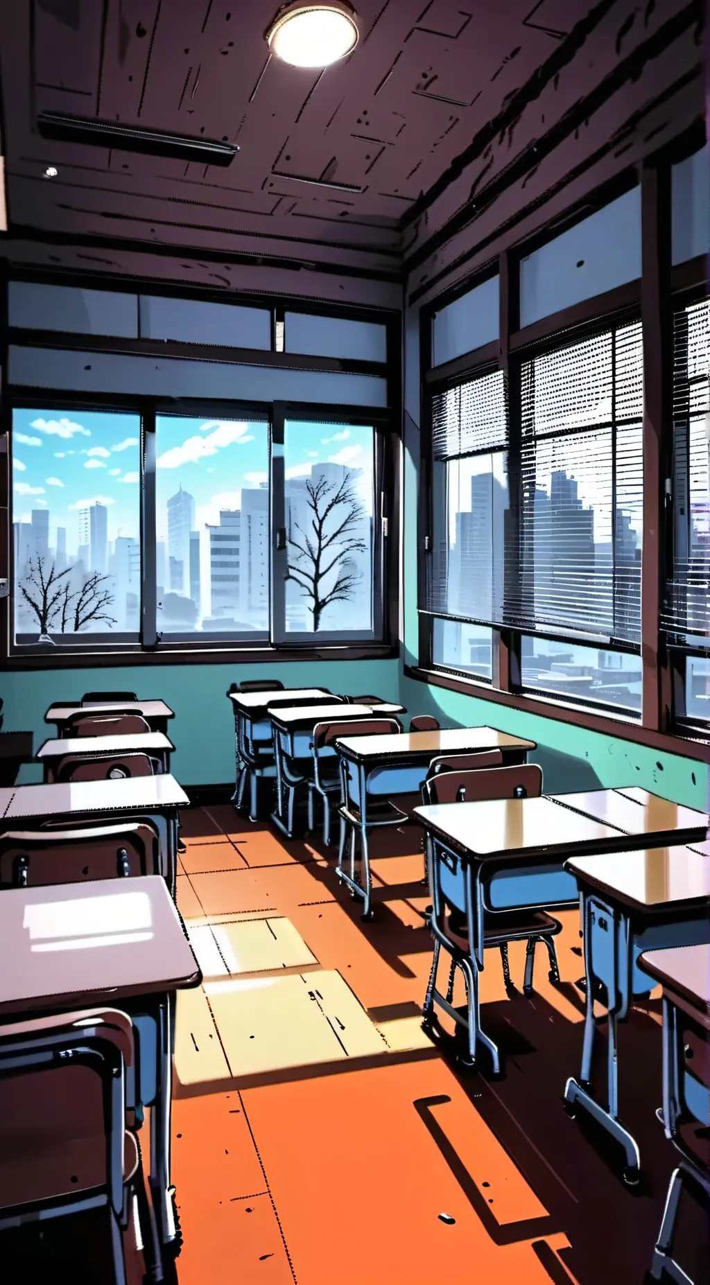 ai character: pp school background
