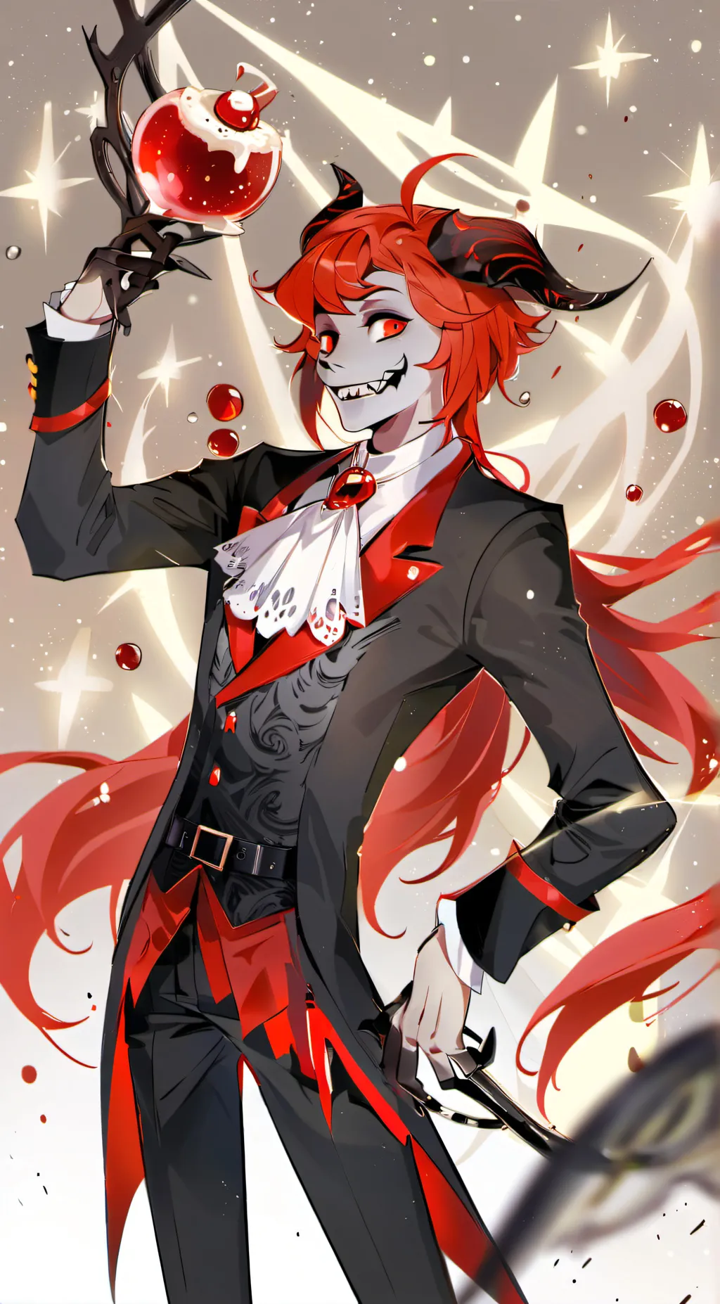 ai character: Alastor  background