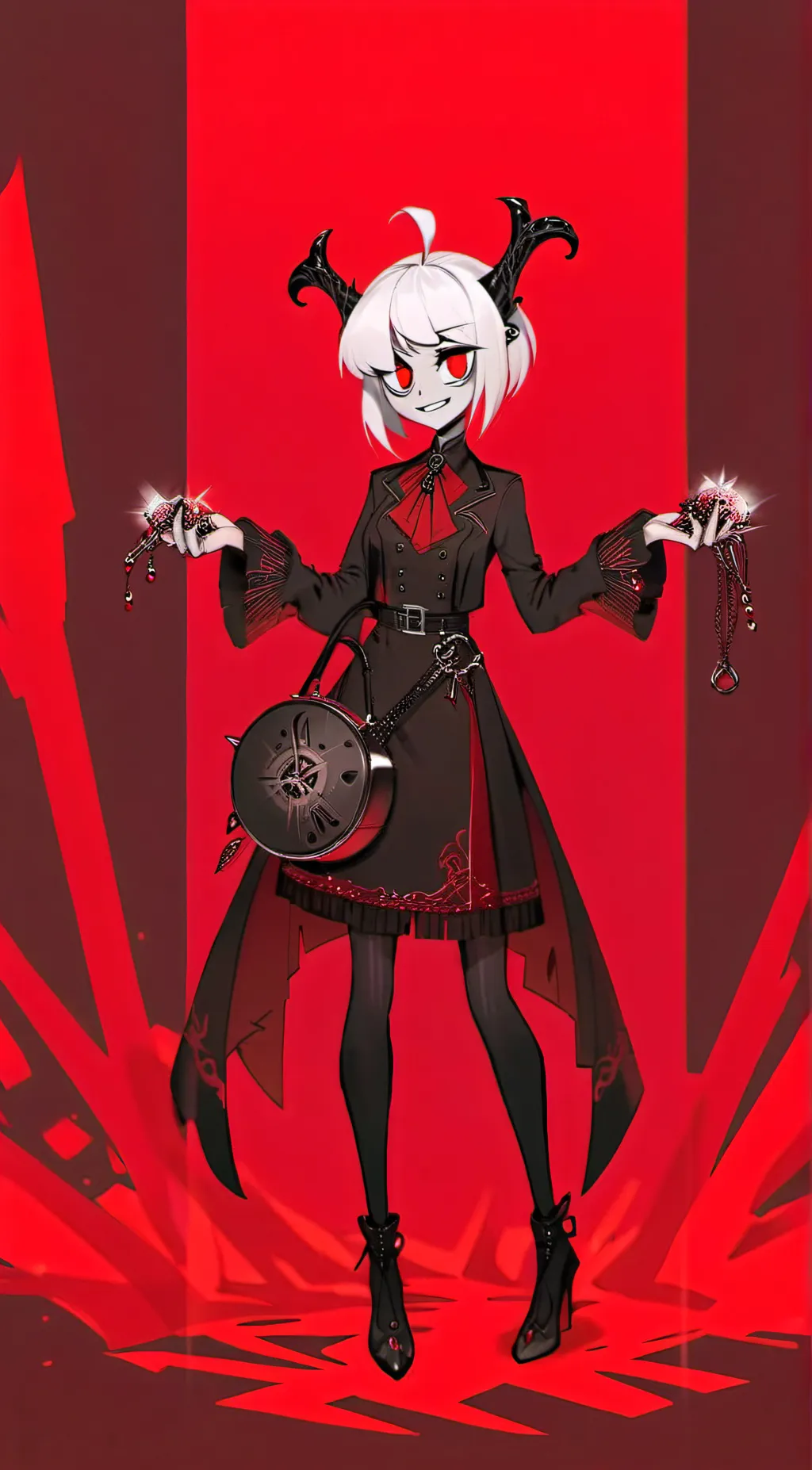 ai character: Alastor (idk name) background