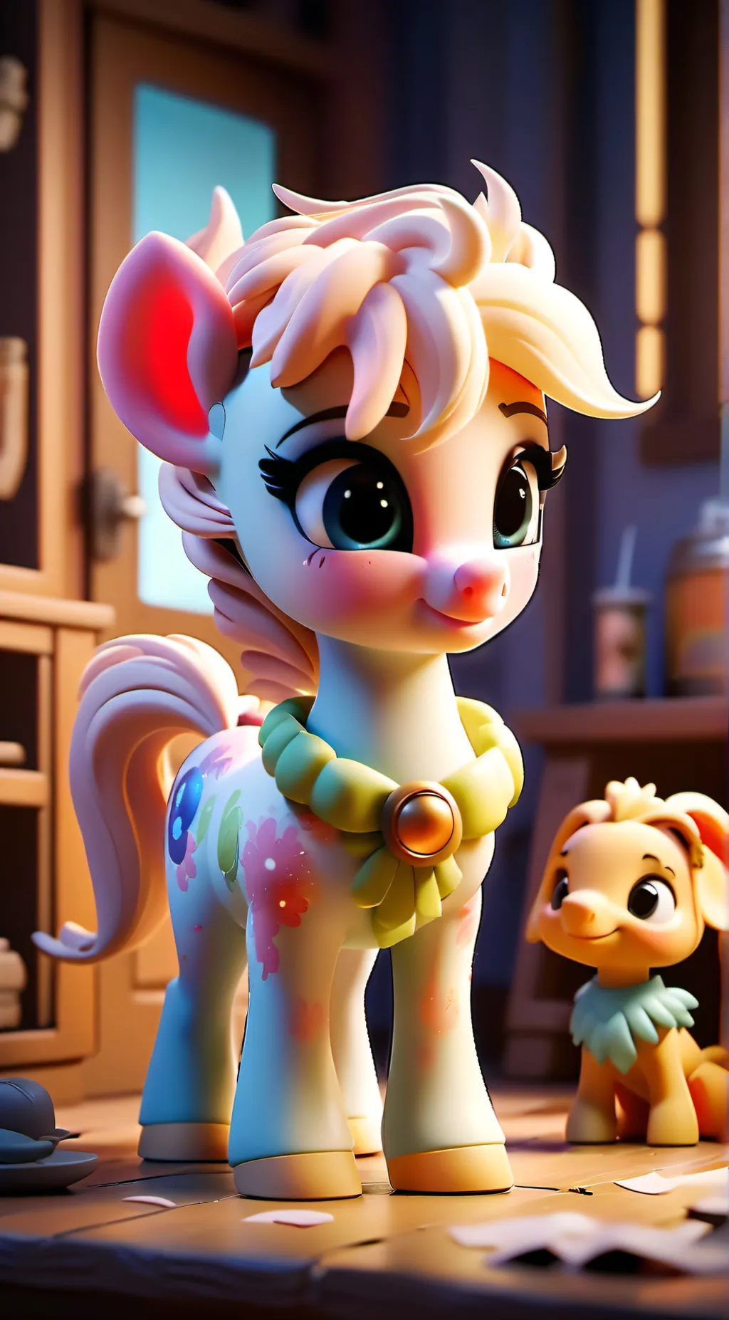 ai character: Pony infection background