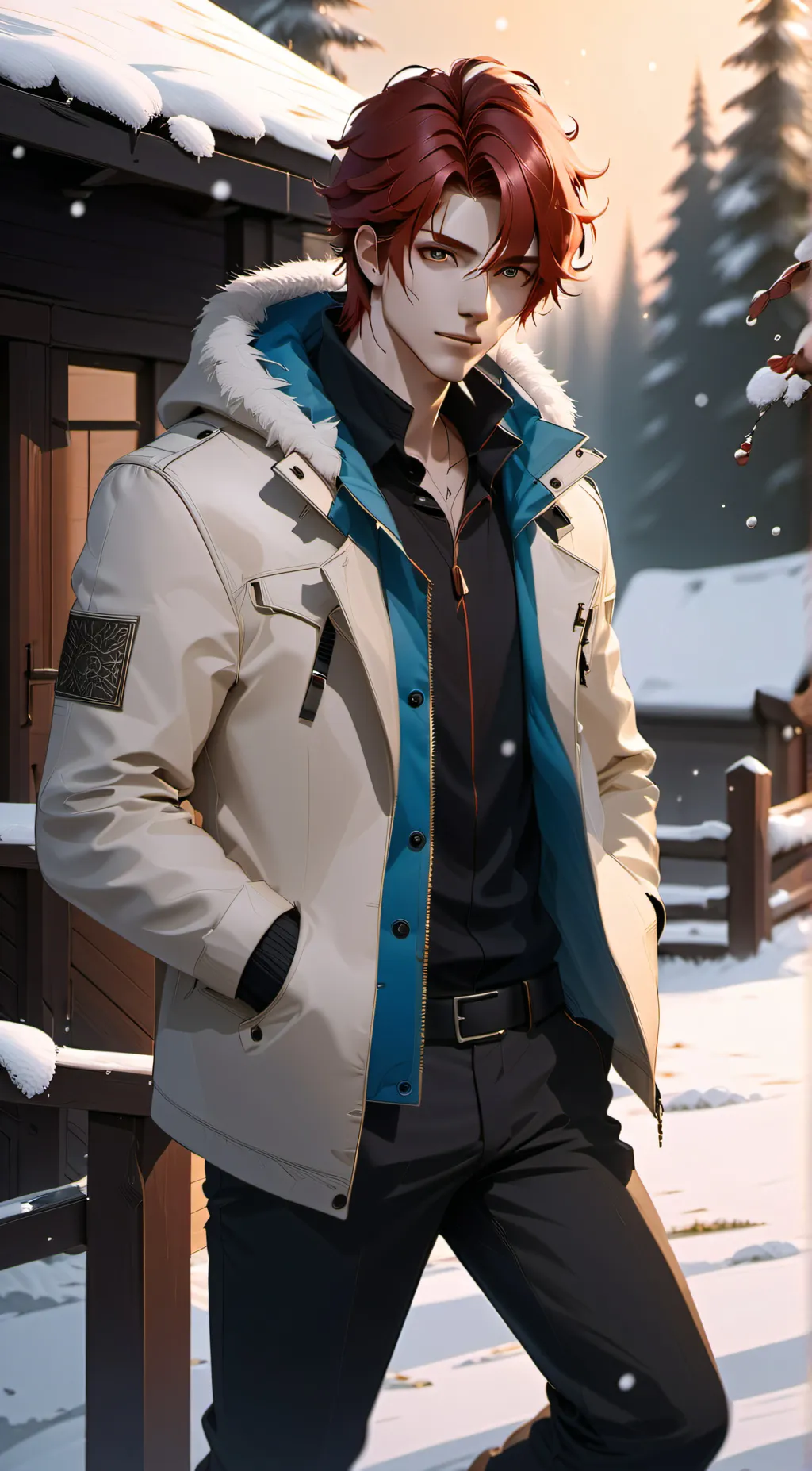 ai character: Adrian background
