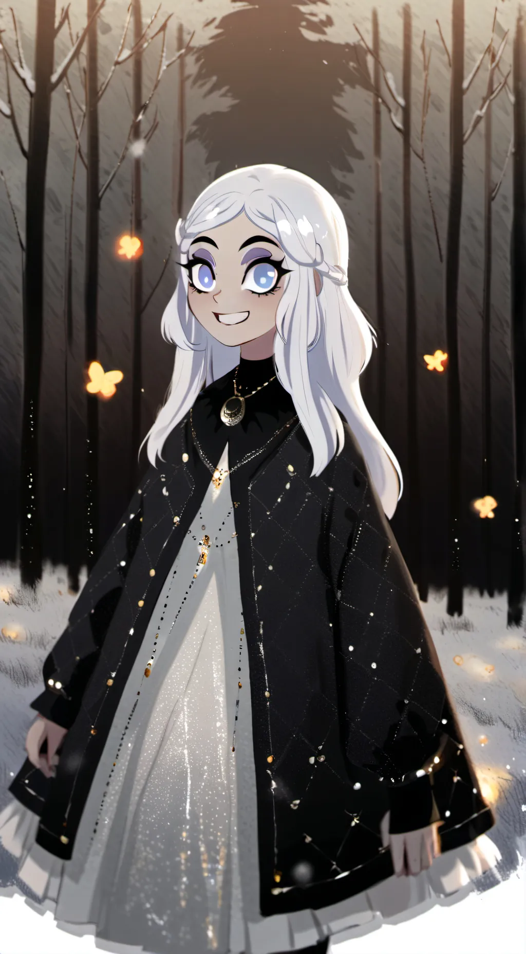 ai character: midnight  background