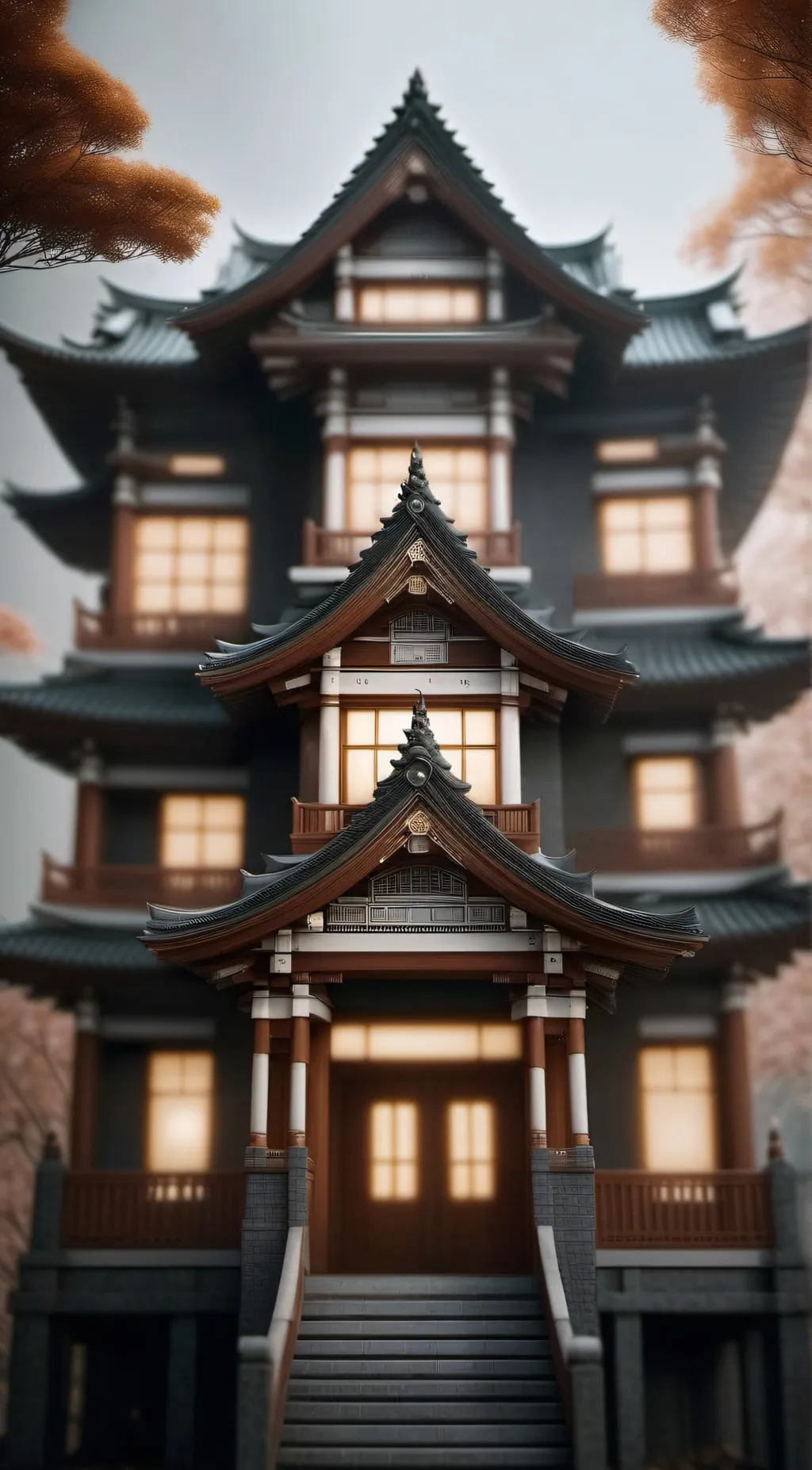 ai character: JJK going to house background