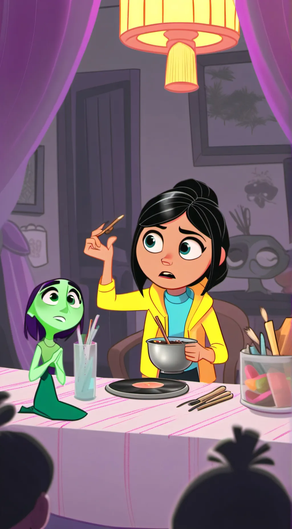 ai character: inside out 2 background