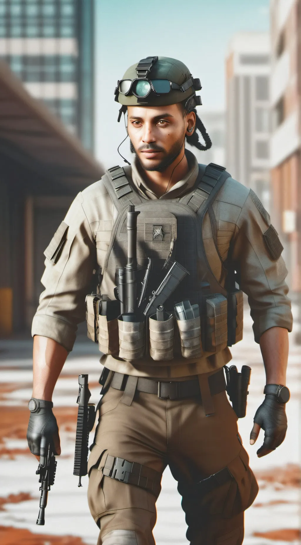 ai character: Call of duty  background