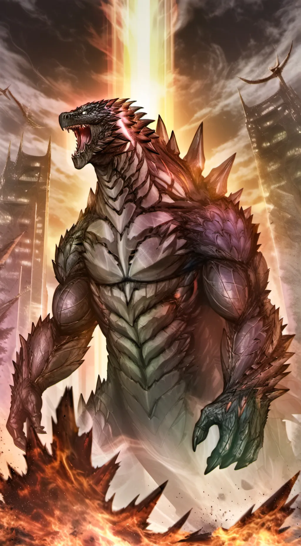 Talkie AI - Chat with Godzilla suit