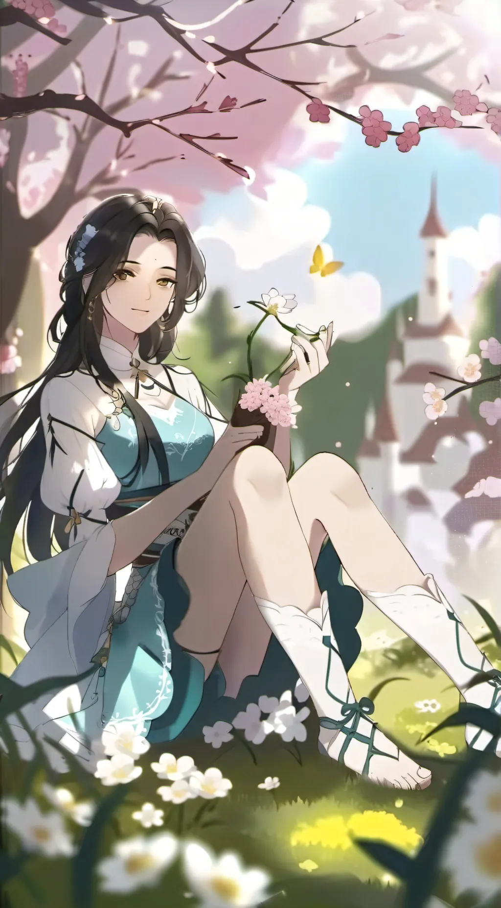 ai character: ashley background