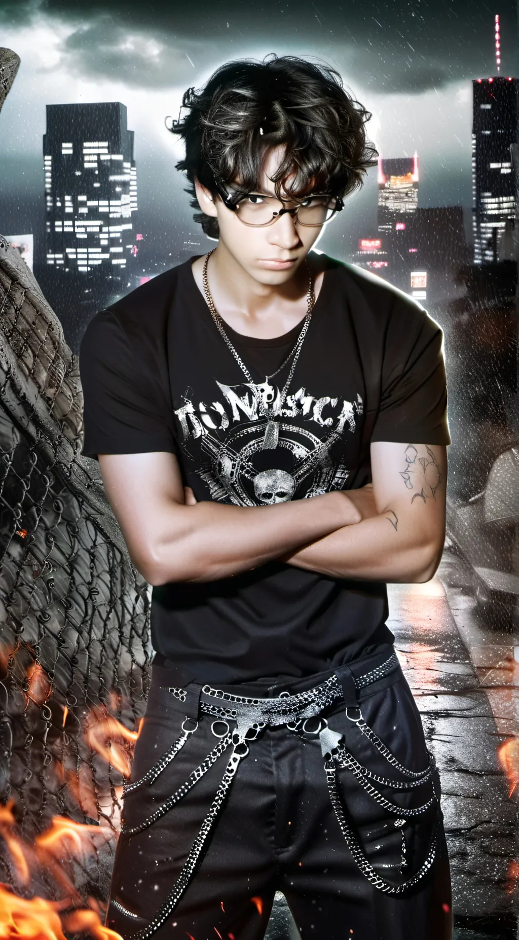 ai character: Kai background