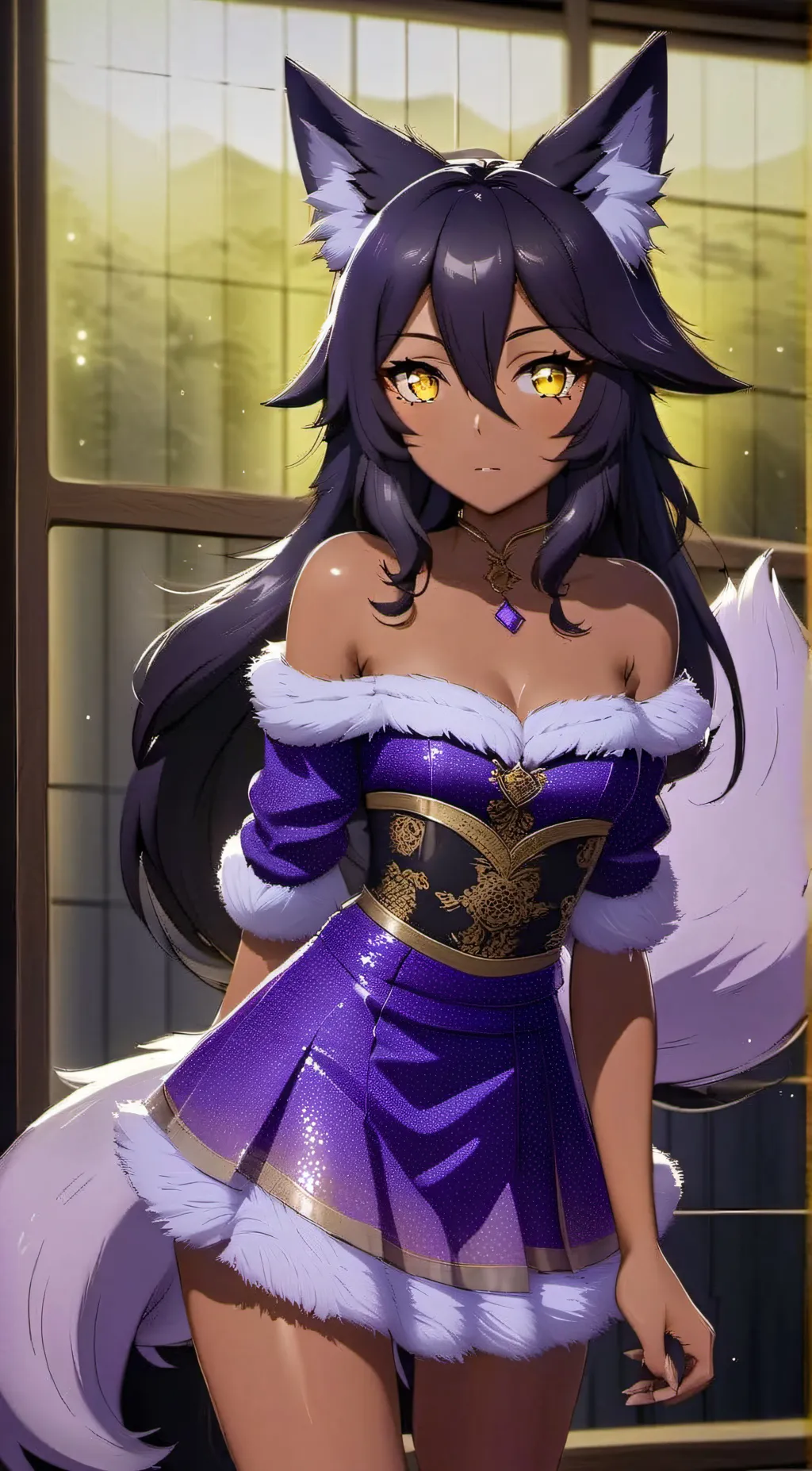 ai character: amy background