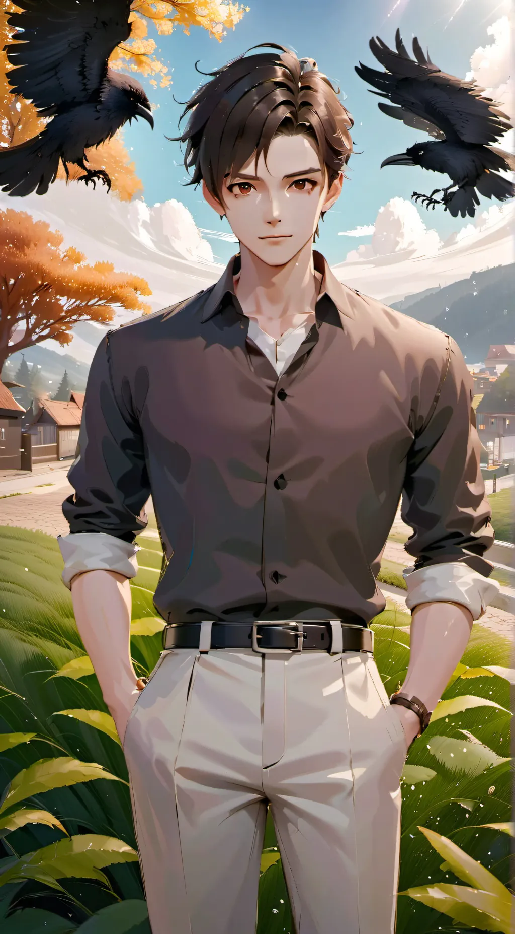 ai character: Aaron background