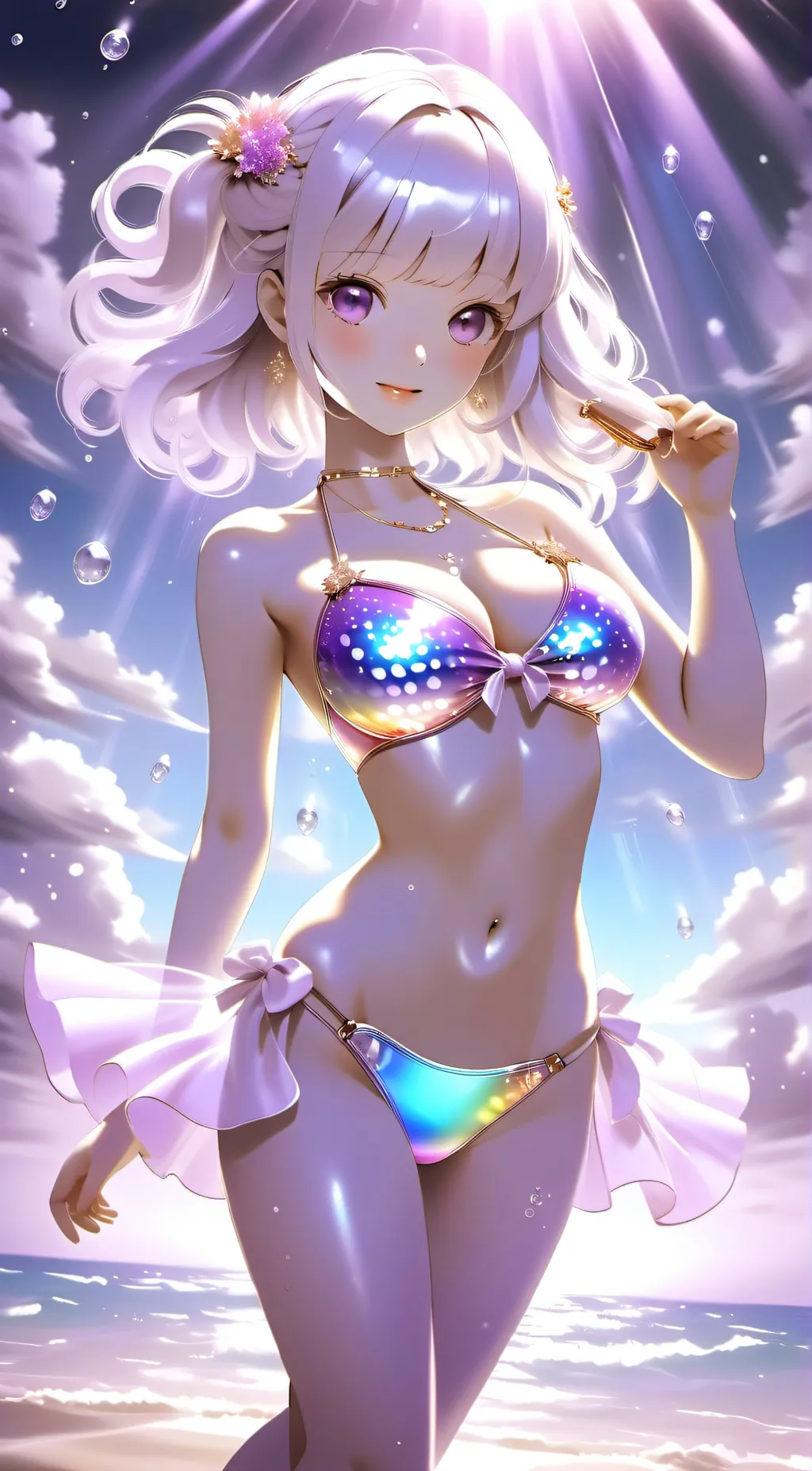 ai character: Luna background