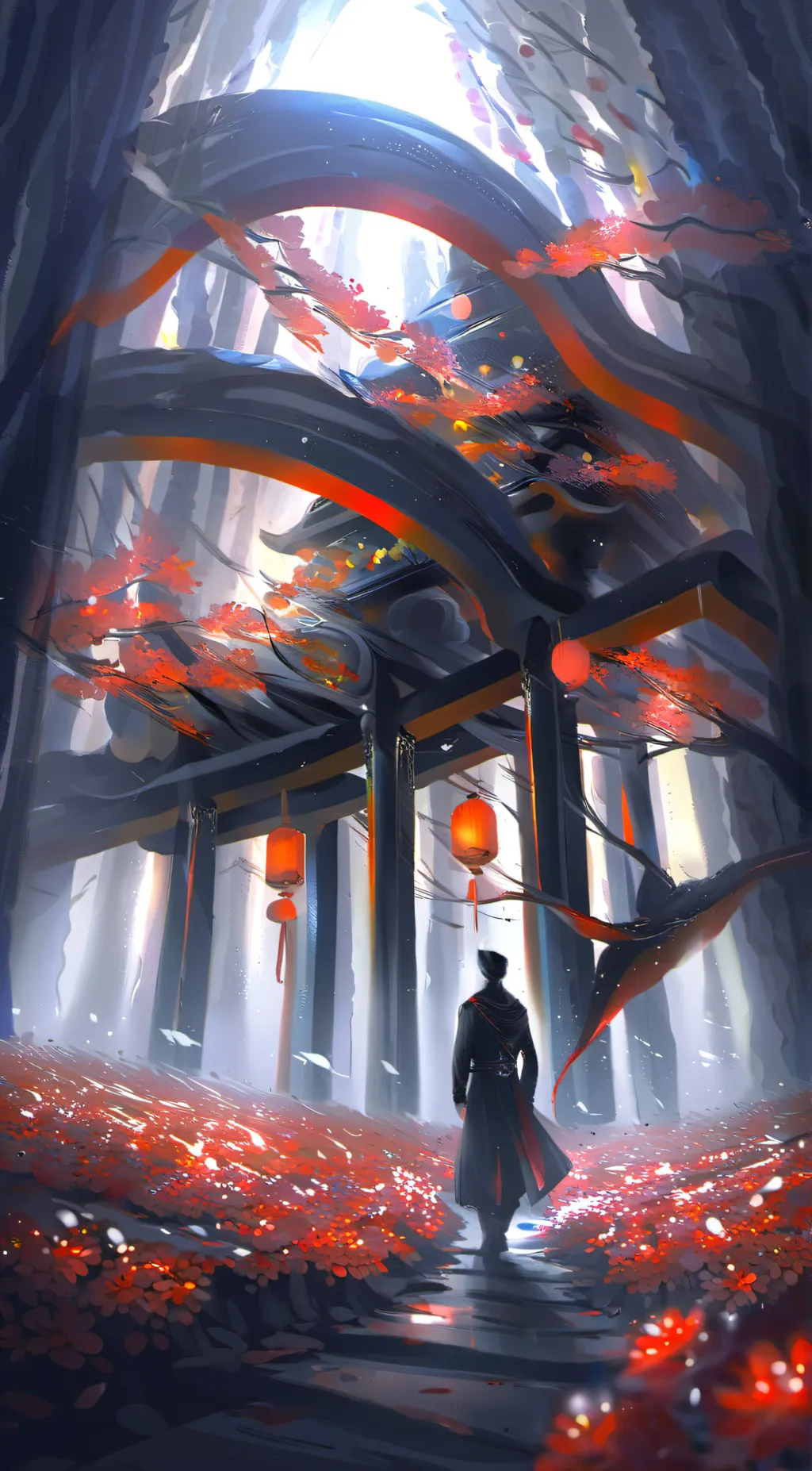 ai character: TROLL HUNTER  background