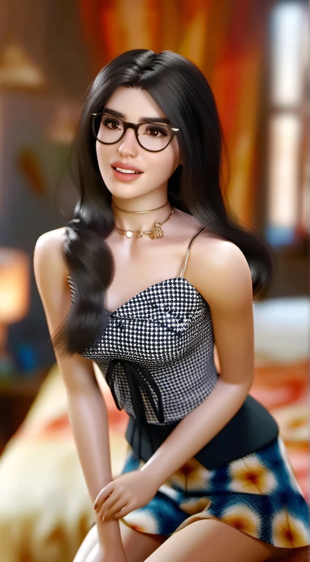 ai character: Leah background
