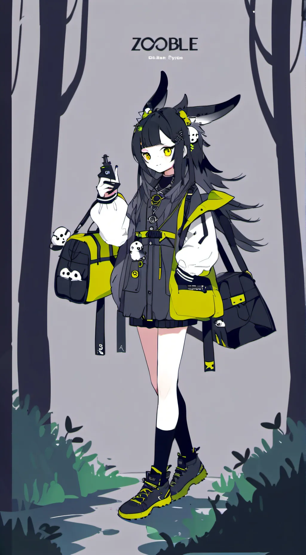 ai character: Zooble background