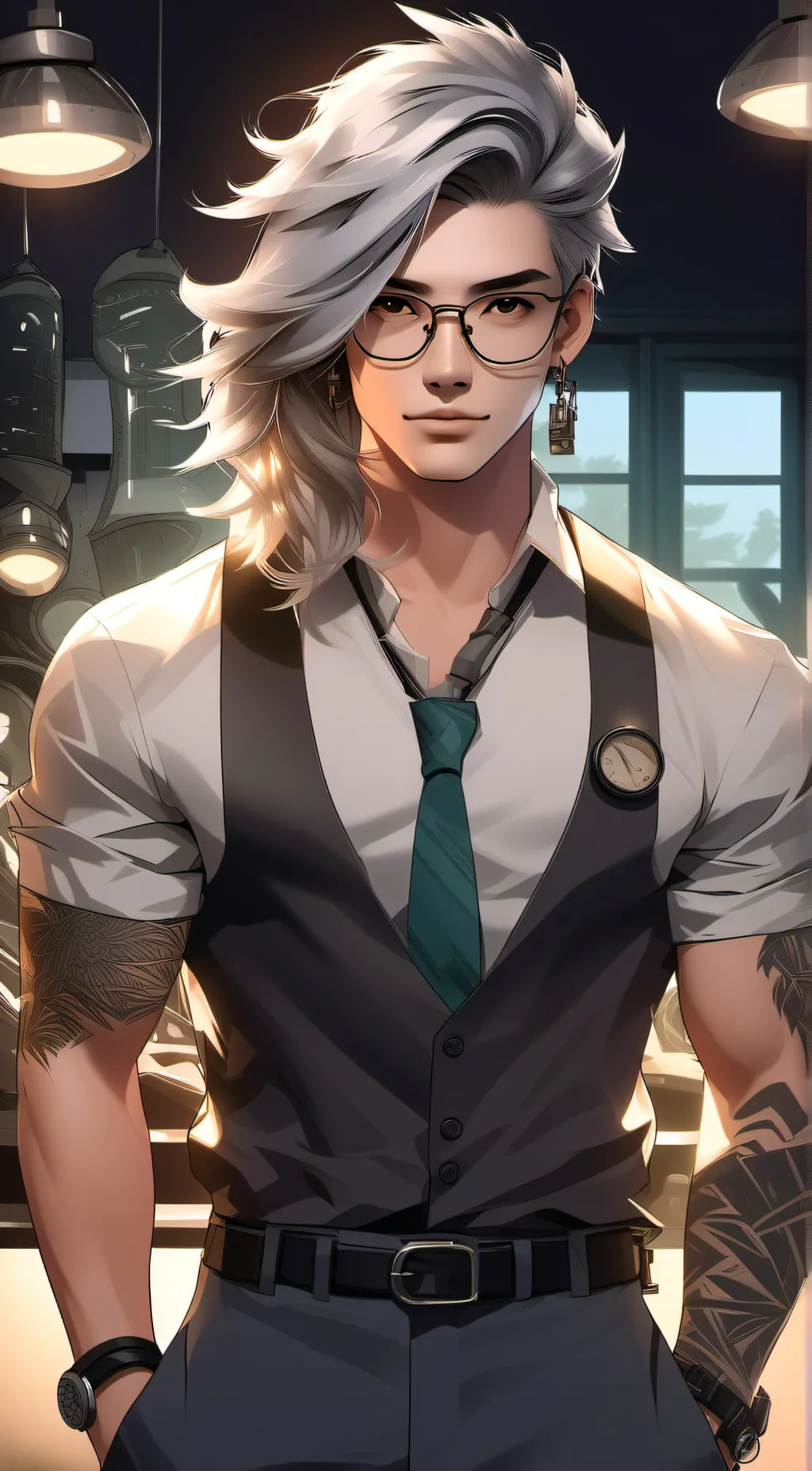 ai character: Dr. Clay Stevens background