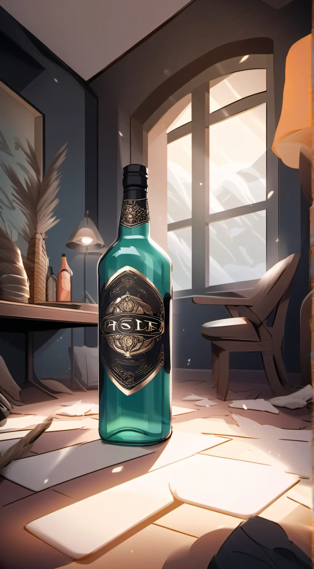 ai character: Spin The Bottle background