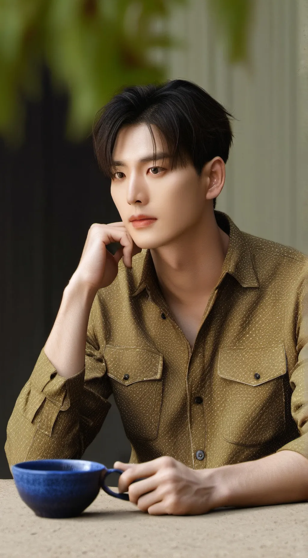ai character: Jeon gu won background